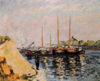 Guillaumin, Armand - The Quay d'Austerlitz, Morning